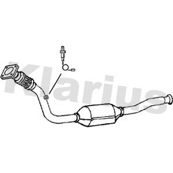 Catalytic Converter KLARIUS 321770 OE Ref 8603022