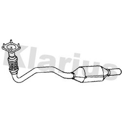Catalytic Converter KLARIUS 321780 OE Ref 4346052