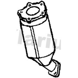 Catalytic Converter KLARIUS 321875 OE Ref 2853002750