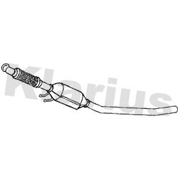 Catalytic Converter KLARIUS 321884 OE Ref 7H0254501LX