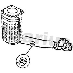 Catalytic Converter KLARIUS 321899 OE Ref 1731EZ