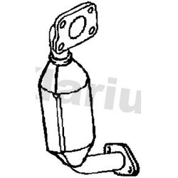 Catalytic Converter KLARIUS 321905 OE Ref 208A0BN701