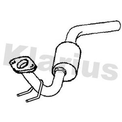 Catalytic Converter KLARIUS 321934