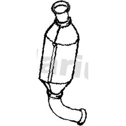 Catalytic Converter KLARIUS 321941 OE Ref 173879
