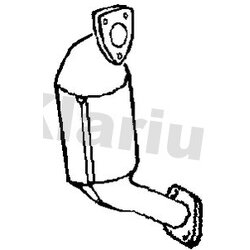 Catalytic Converter KLARIUS 321973 OE Ref 2505133040