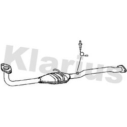 Catalytic Converter KLARIUS 321995 OE Ref 1419060