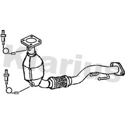 Catalytic Converter KLARIUS 322031 OE Ref 1K0254301PX