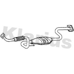 Catalytic Converter KLARIUS 322067