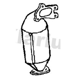 Catalytic Converter KLARIUS 322112 OE Ref 51774041