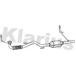 Catalytic Converter KLARIUS 322183 OE Ref 6Q0254501HX