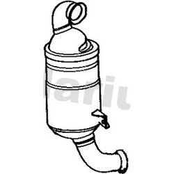 Catalytic Converter KLARIUS 322217 OE Ref 1706F0