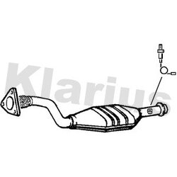 Catalytic Converter KLARIUS 322273 OE Ref 8671093774