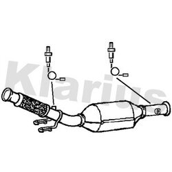 Catalytic Converter KLARIUS 322285 OE Ref 1706E3