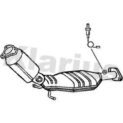 Catalytic Converter KLARIUS 322300 OE Ref 8642279