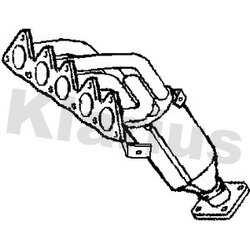 Catalytic Converter KLARIUS 322305 OE Ref 8603493