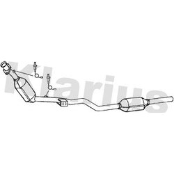 Catalytic Converter KLARIUS 322485