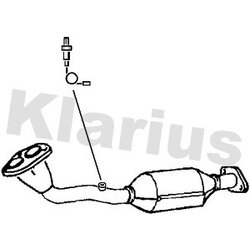 Catalytic Converter KLARIUS 322494