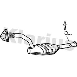 Catalytic Converter KLARIUS 322503 OE Ref 7700437389