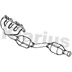 Catalytic Converter KLARIUS 322643