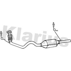 Catalytic Converter KLARIUS 322699 OE Ref 1J0253091CE