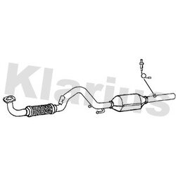 Catalytic Converter KLARIUS 322700 OE Ref 1J0254300P