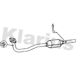 Catalytic Converter KLARIUS 322822 OE Ref 6001547673