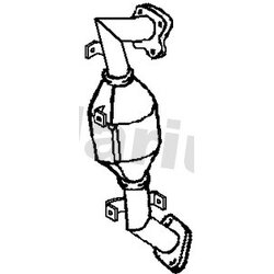 Catalytic Converter KLARIUS 322843 OE Ref 250510R010