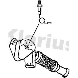 Catalytic Converter KLARIUS 322854 OE Ref 1706S1