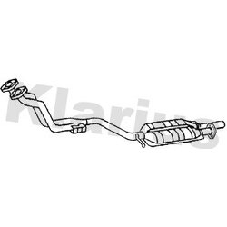 Catalytic Converter KLARIUS 322860