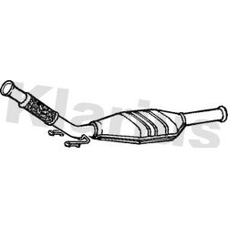 Catalytic Converter KLARIUS 322899 OE Ref 1705FC