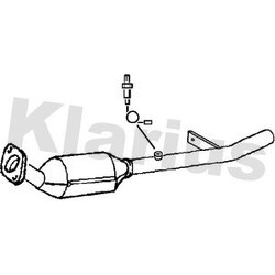 Catalytic Converter KLARIUS 323007 OE Ref 18307500541