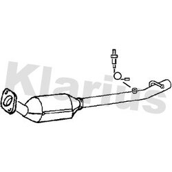 Catalytic Converter KLARIUS 323010 OE Ref 18307500542