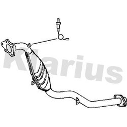 Catalytic Converter KLARIUS 323019 OE Ref 44102FA021