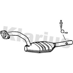 Catalytic Converter KLARIUS 323030 OE Ref 8200420735