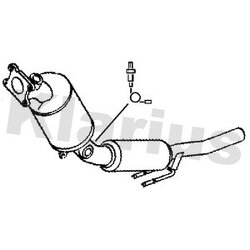 Catalytic Converter KLARIUS 323038 OE Ref 1S0253053X