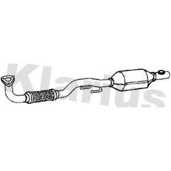 Catalytic Converter KLARIUS 323450 OE Ref 6R0254500KX