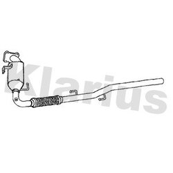 Catalytic Converter KLARIUS 323466 OE Ref 6R0254501TX