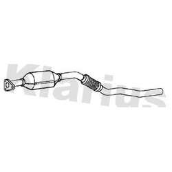 Catalytic Converter KLARIUS 323528 OE Ref 524580021