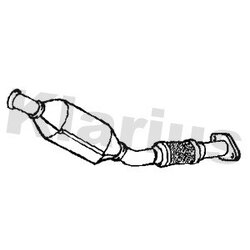 Catalytic Converter KLARIUS 323558 OE Ref 1726513