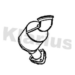 Catalytic Converter KLARIUS 323721 OE Ref 855586
