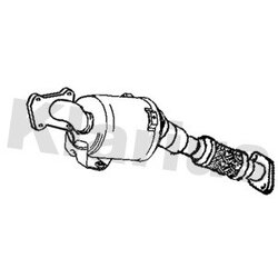 Catalytic Converter KLARIUS 323724 OE Ref 1801691