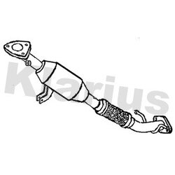 Catalytic Converter KLARIUS 323762 OE Ref 5109213