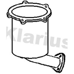 Catalytic Converter KLARIUS 323768 OE Ref 208A19Y100