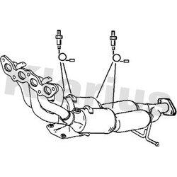 Diesel Particulate Filter (dpf) KLARIUS 324029 OE Ref 1784848