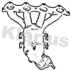 Diesel Particulate Filter (dpf) KLARIUS 324031 OE Ref 285102BIH0