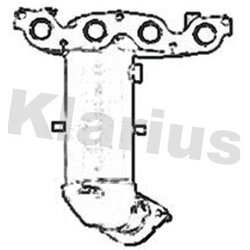 Diesel Particulate Filter (dpf) KLARIUS 324073 OE Ref 2851003260