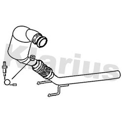 Diesel Particulate Filter (dpf) KLARIUS 324167 OE Ref 2Q0254503BX