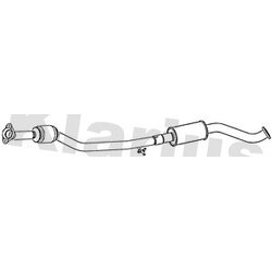 Catalytic Converter KLARIUS 324182