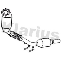 Catalytic Converter KLARIUS 325073 OE Ref 5Q0254504MX