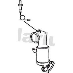 Catalytic Converter KLARIUS 325152 OE Ref 12673197